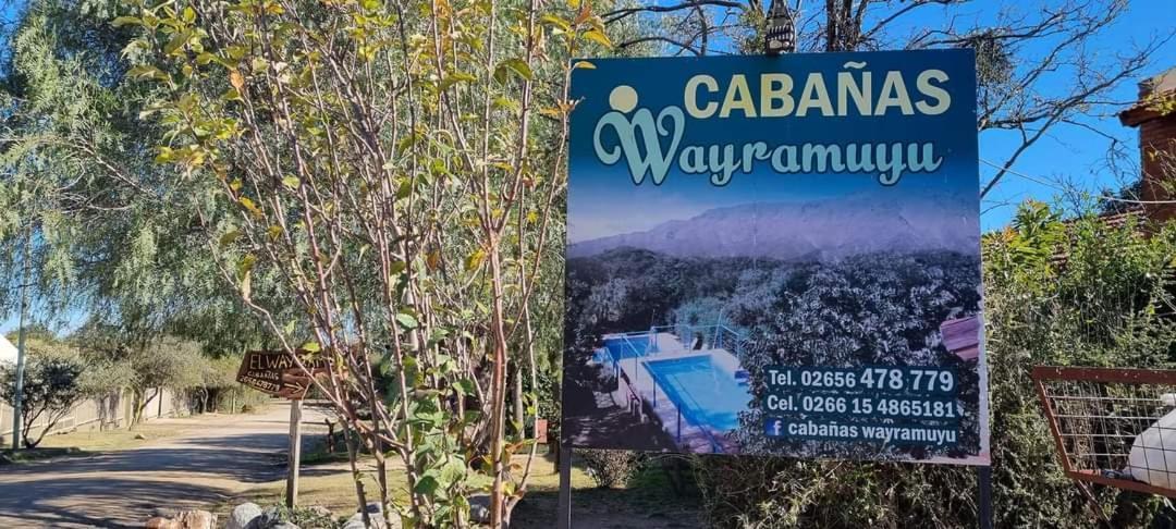 Cabanas Wayramuyu Merlo Eksteriør billede